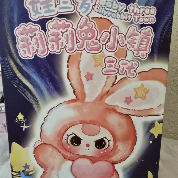 Authentic Baby Three Lily Rabbit Town V3 Bunny - Picture 10 of 12